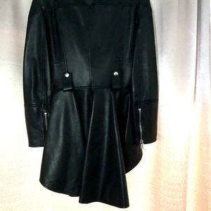 Alexander McQueen lambskin biker jacket